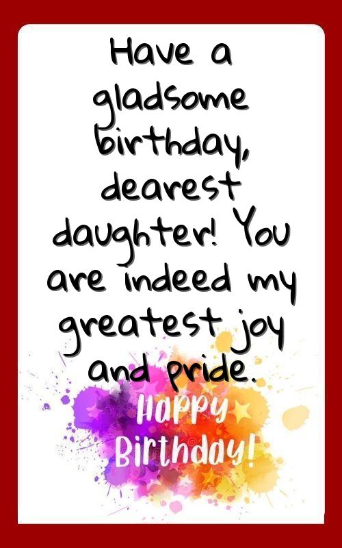 1st birthday wishes for daughter